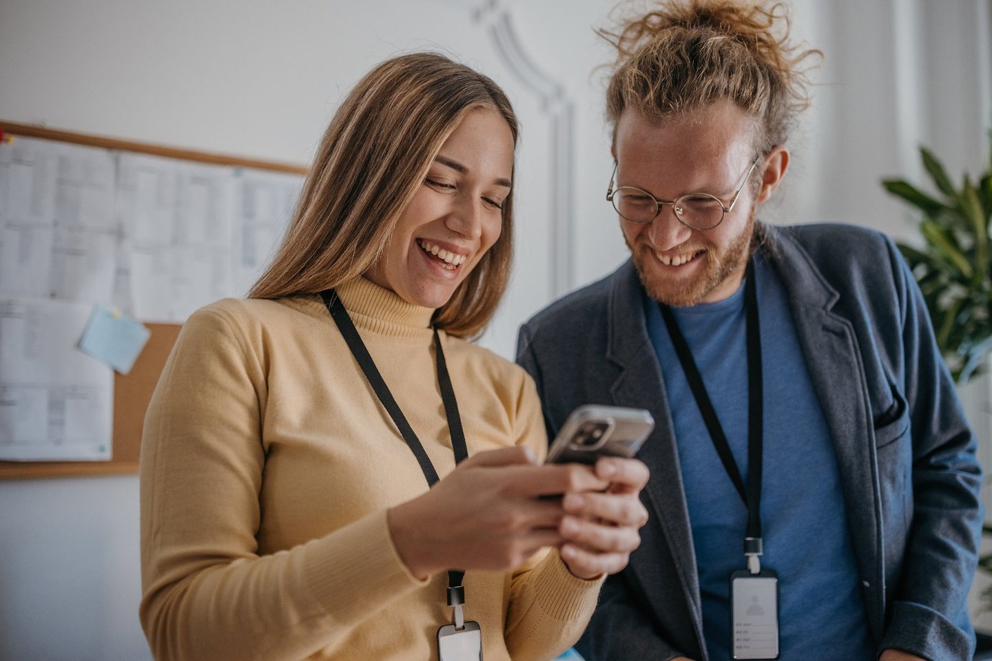 looking at phone iStock-1364206946
