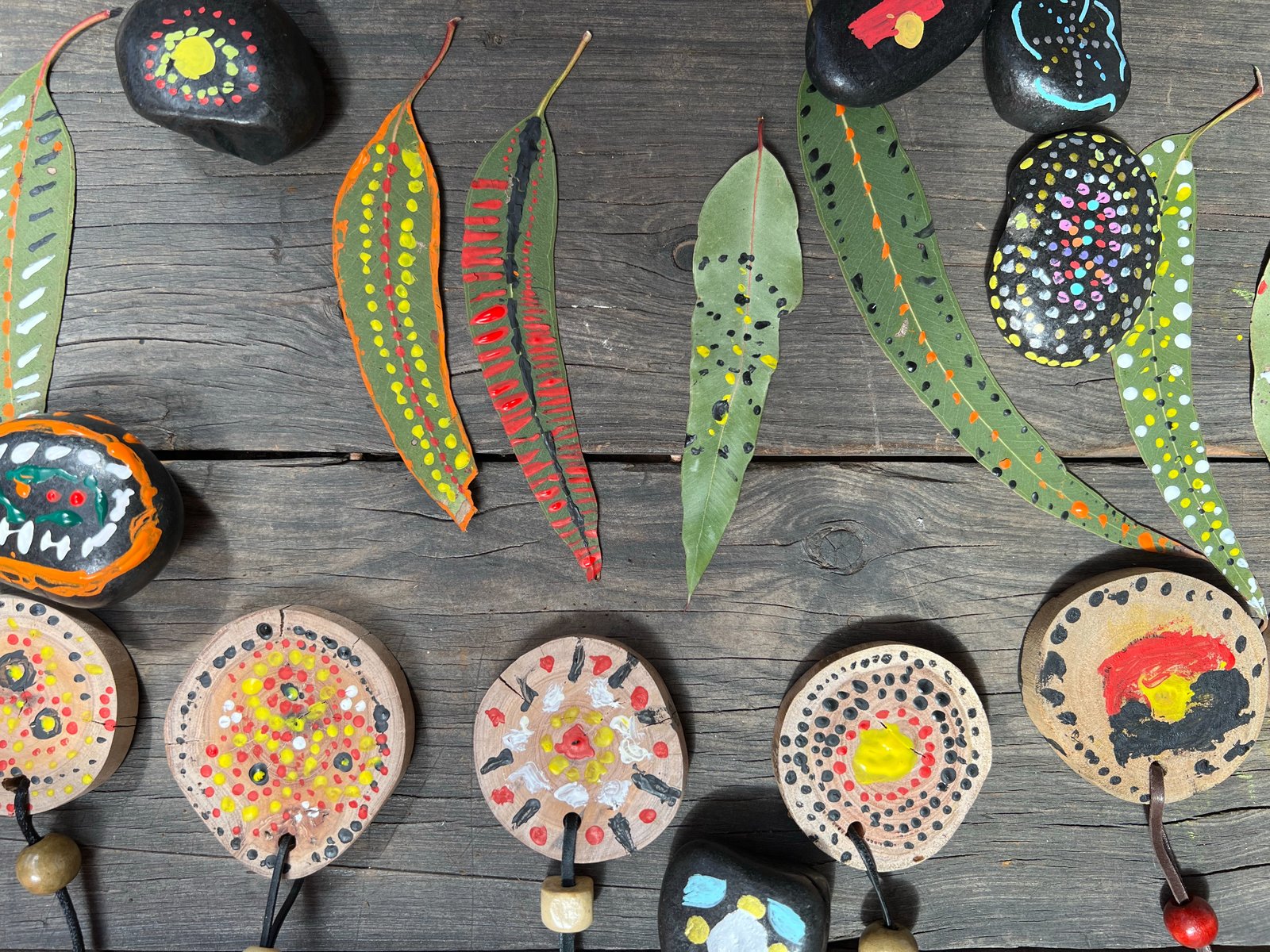 painted leaves and pendants iStock-1698118255