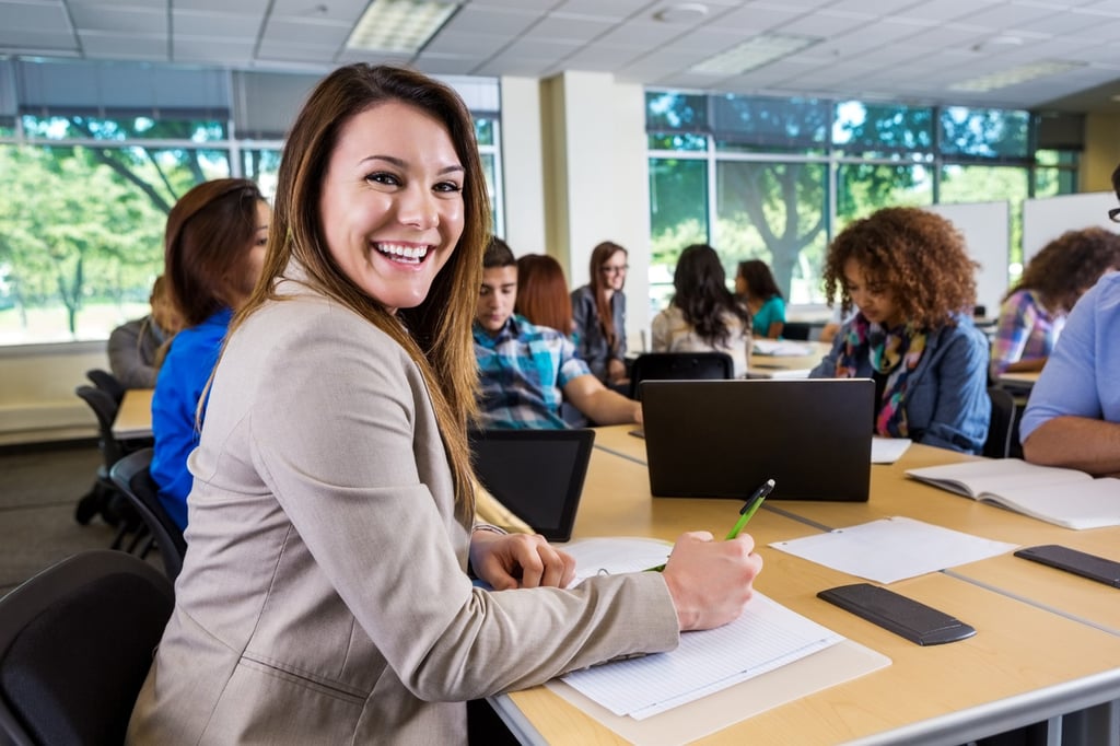 smiling teacher iStock-523725023
