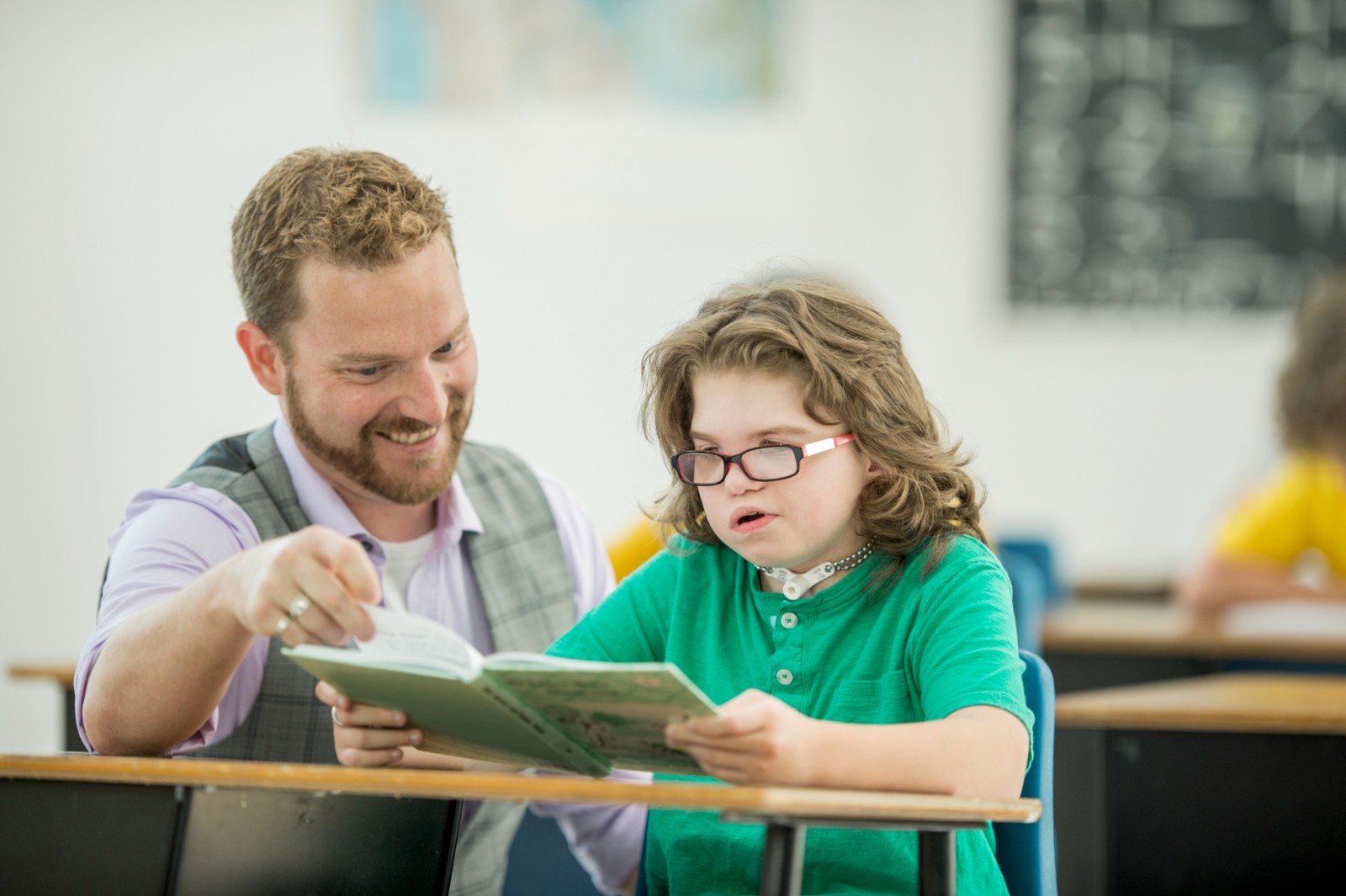 special school student iStock-620385162