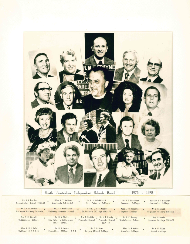 South Australian Independent Schools Board (1975-1978)