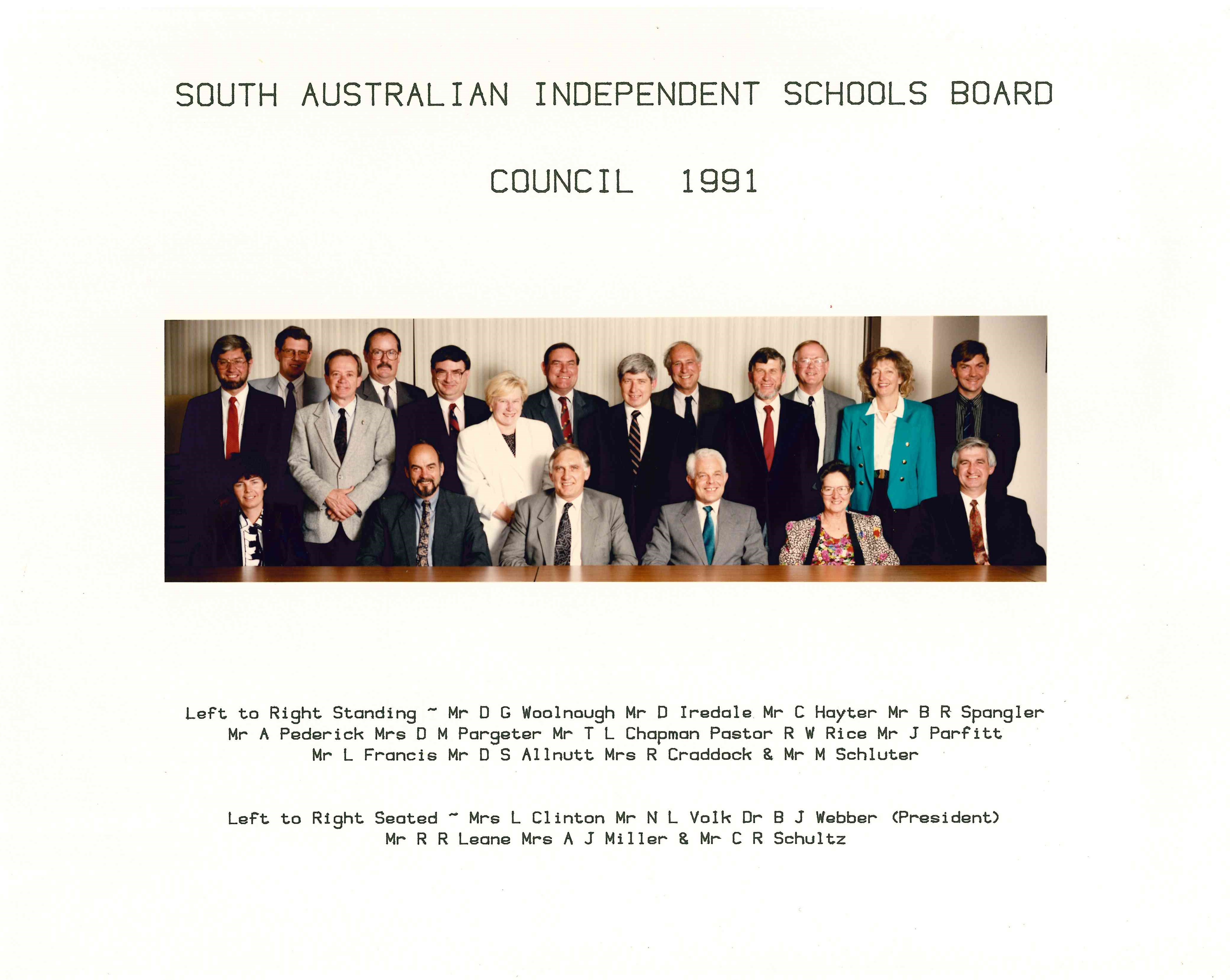 Board Photo 1991