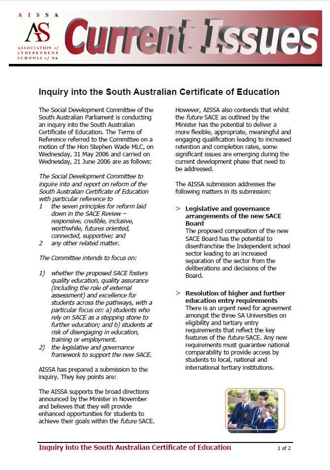SACE Inquiry p1