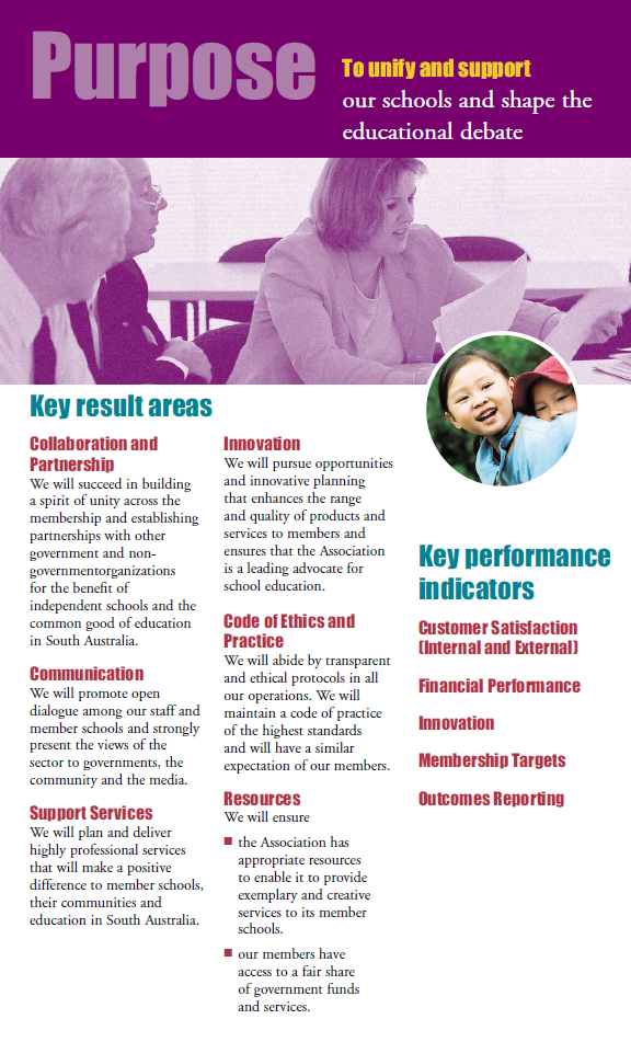 AISSA Strategic Plan 2003-2007 page 5