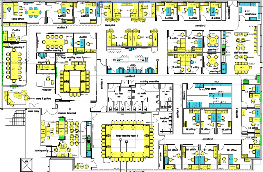 128 Greenhill Rd floor plan 2017