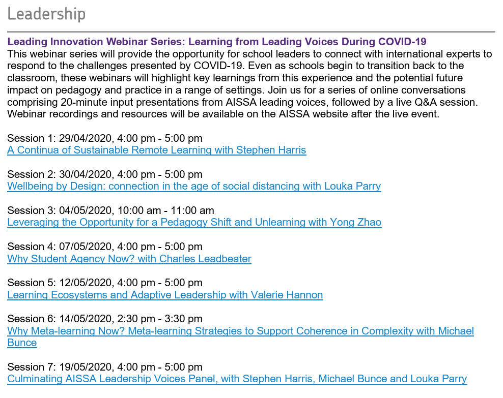 COVID update PL Newsletter April 2020