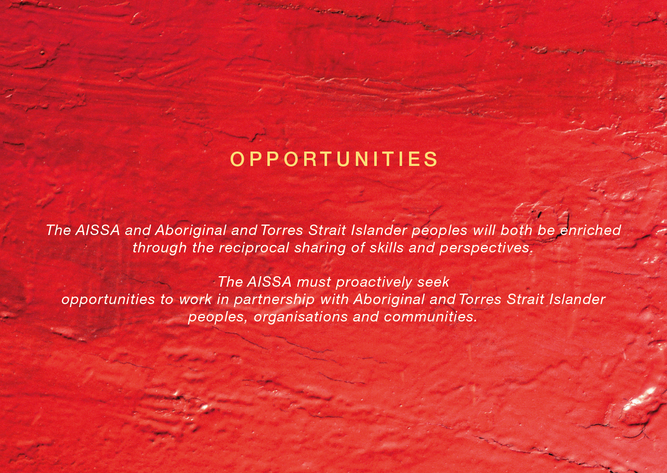 AISSA RAP - opportunities 2014